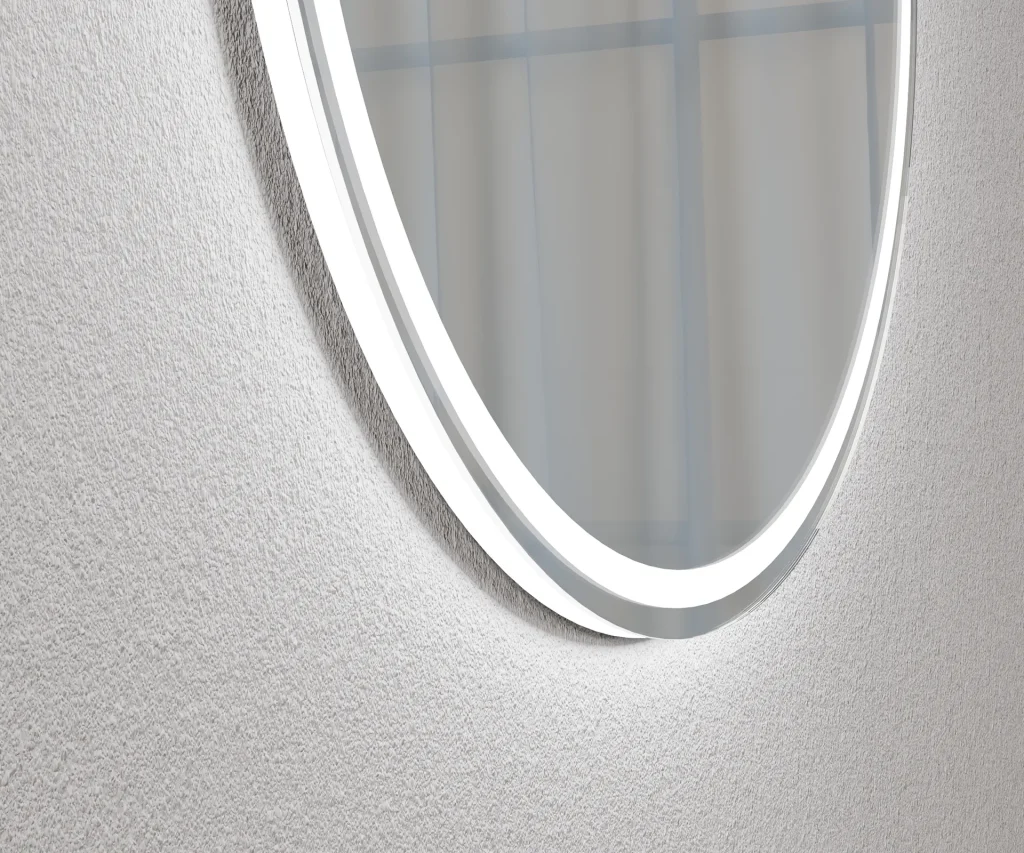 Front Led light mirror    BM-0801R detail view